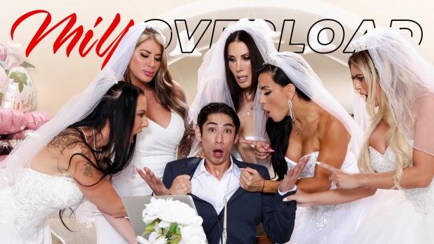 Adult Time – Bride Overload – Lolly Dames, Sandy Love, Shay Sights, Texas Patti, Vivianne DeSilva