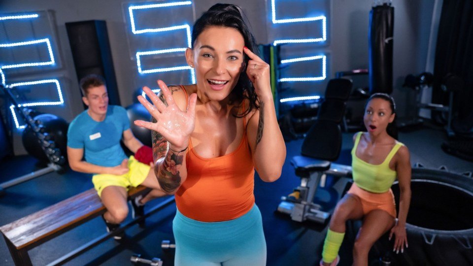 FitnessRooms – Lexi Dona, Caramella Del X – Big cock gym threesome with babes