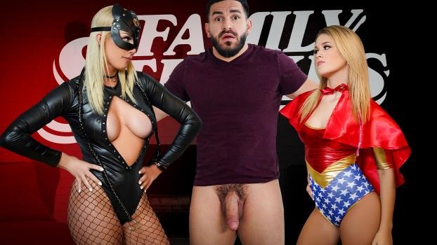 FamilyStrokes – Ashley Alexander & Madison Blaze – The Man of the House’s Pleasure