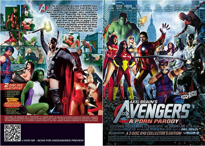 Avengers XXX parody