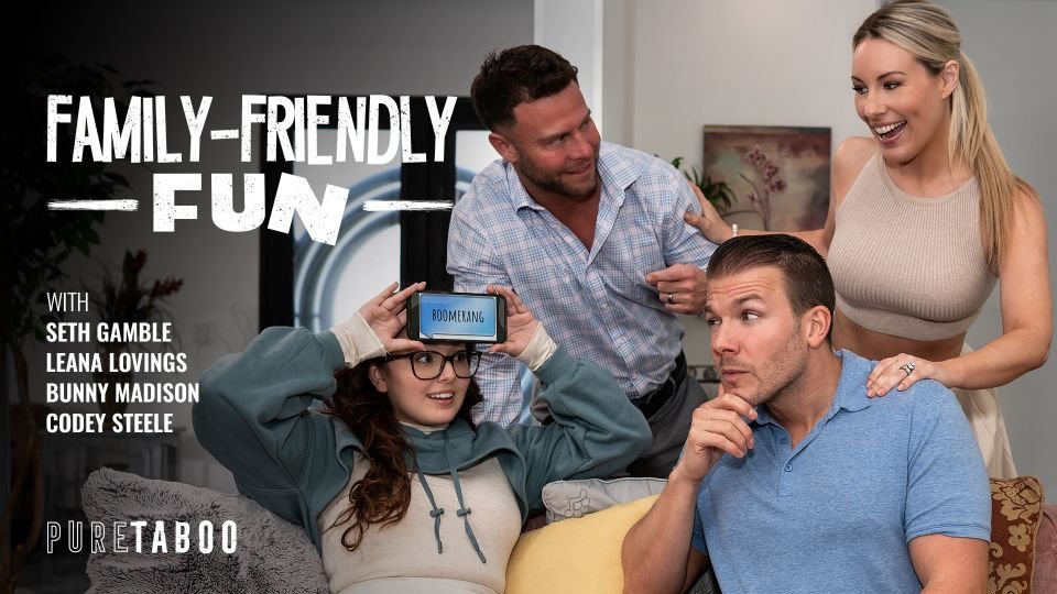 PureTaboo – Bunny Madison, Leana Lovings – Family-Friendly Fun
