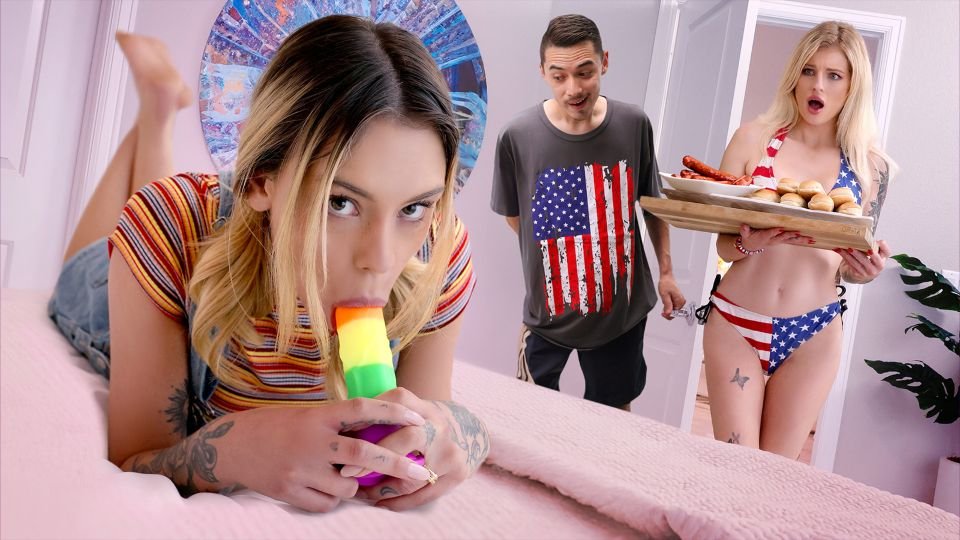 AskYourMother – Hyley Winters, Dylan Moore – “Who’s the Hottest?” Dick Sucking Contest!