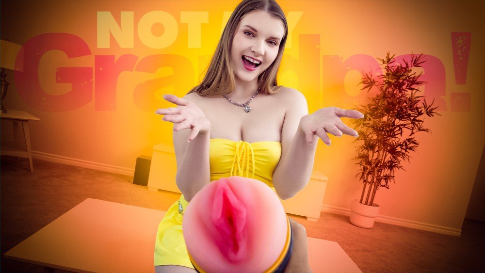 NotMyGrandpa – Harlow West – You’re Huge, Step-Grandpa! Would You Like to Fuck a Young Pussy One Last Time.